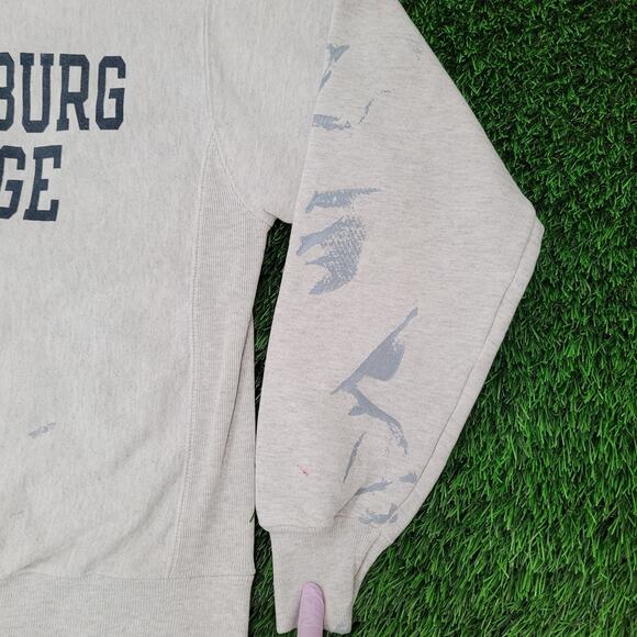 Vintage Y2K Gettysburg College Sweatshirt Womens Small 20x24 Baggy - Picture 14 of 16